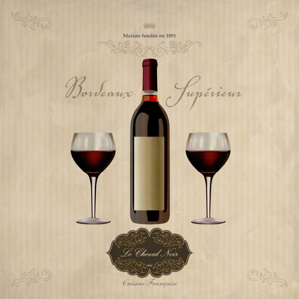 Bordeaux Superieur art print by Sandro Ferrari for $57.95 CAD