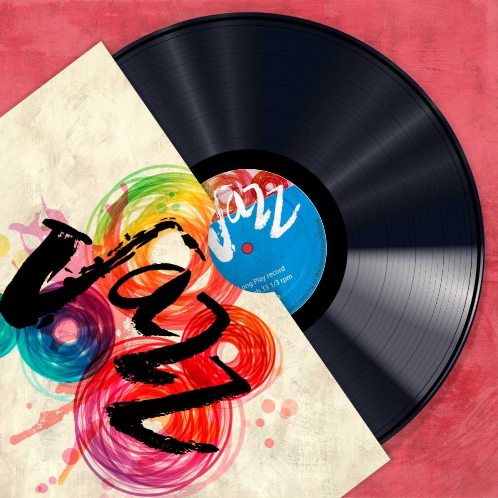Vinyl Club- Jazz art print by Steven Hill for $57.95 CAD