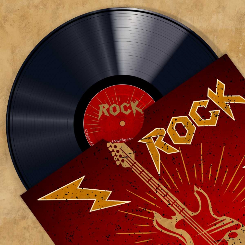 Vinyl Club- Rock art print by Steven Hill for $57.95 CAD