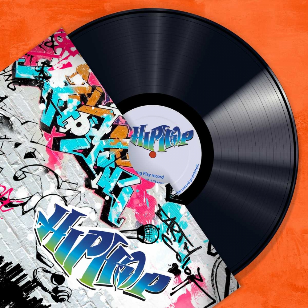 Vinyl Club, Hip Hop art print by Steven Hill for $57.95 CAD
