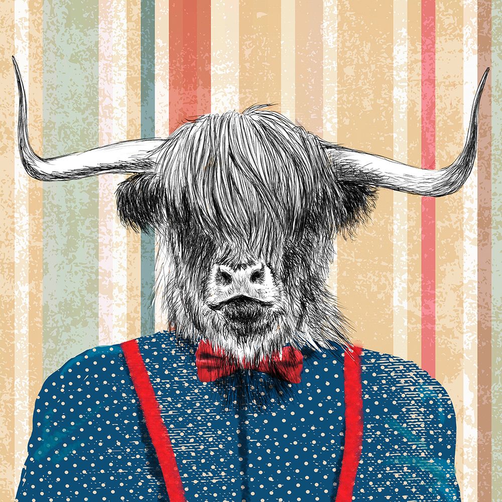 Rough Guy (detail) art print by Matt Spencer for $57.95 CAD