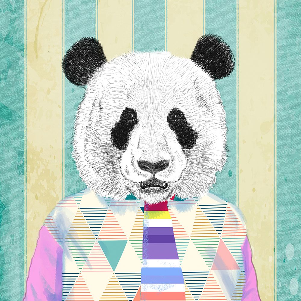 The Dude (detail) art print by Matt Spencer for $57.95 CAD