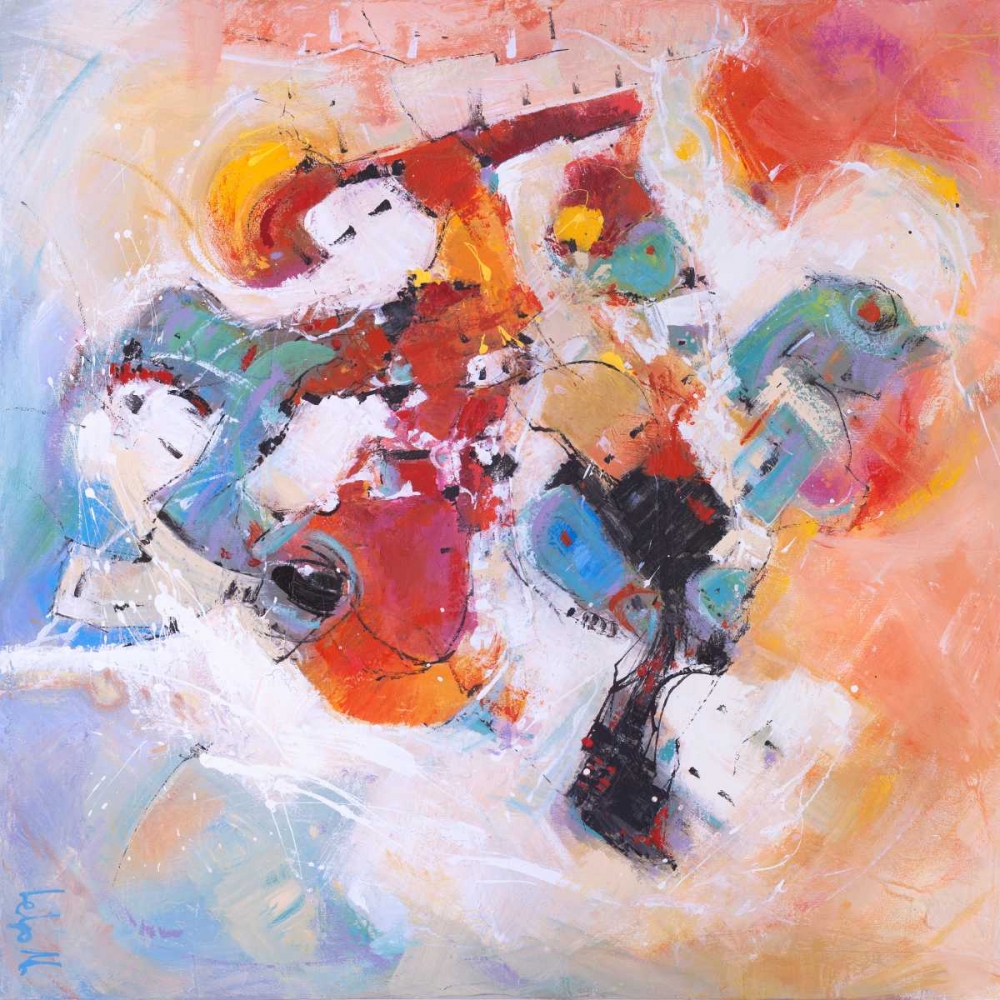 Il pennello girava vorticosamente art print by Tebo Marzari for $57.95 CAD