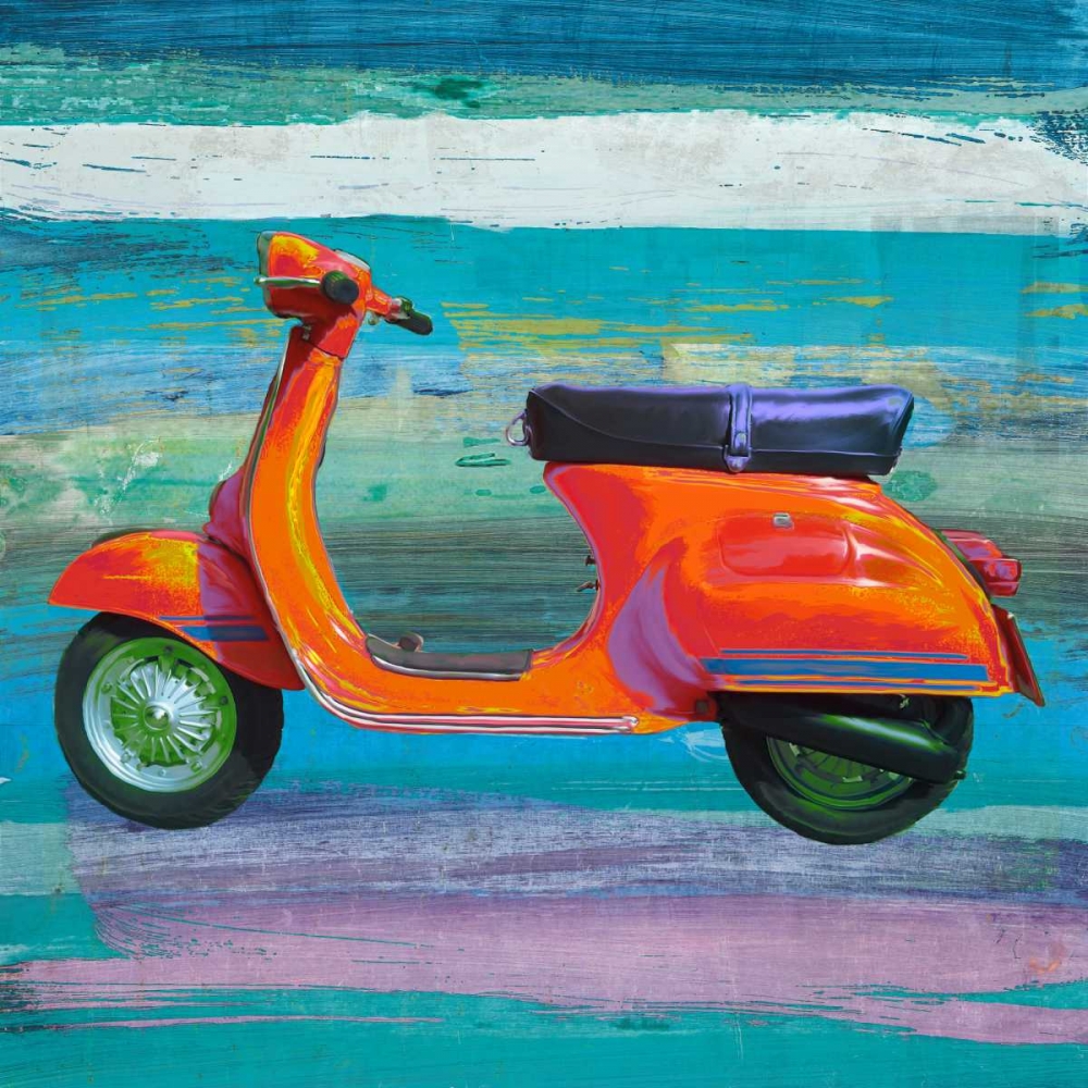 Pop Scooter II art print by Teo Rizzardi for $57.95 CAD