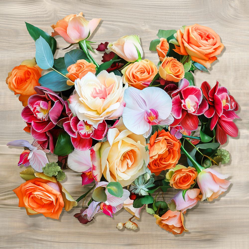 Floral Arrangement II art print by Teo Rizzardi for $57.95 CAD