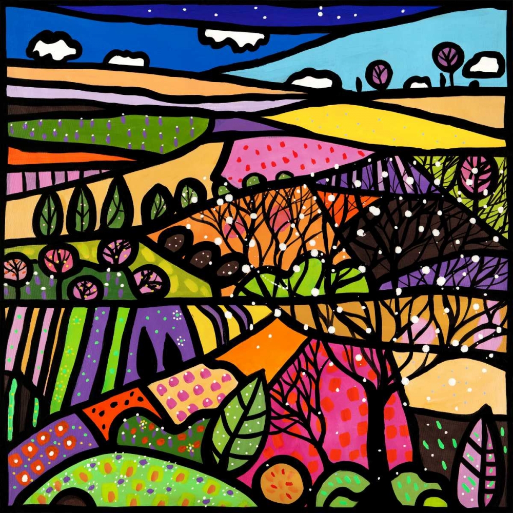 Il profumo dei colori art print by Wallas for $57.95 CAD