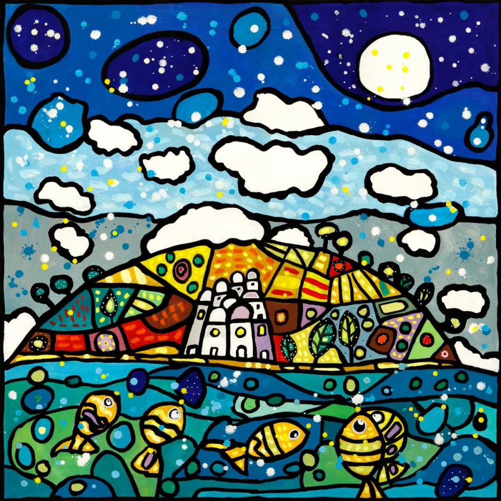Isola dei sogni art print by Wallas for $57.95 CAD