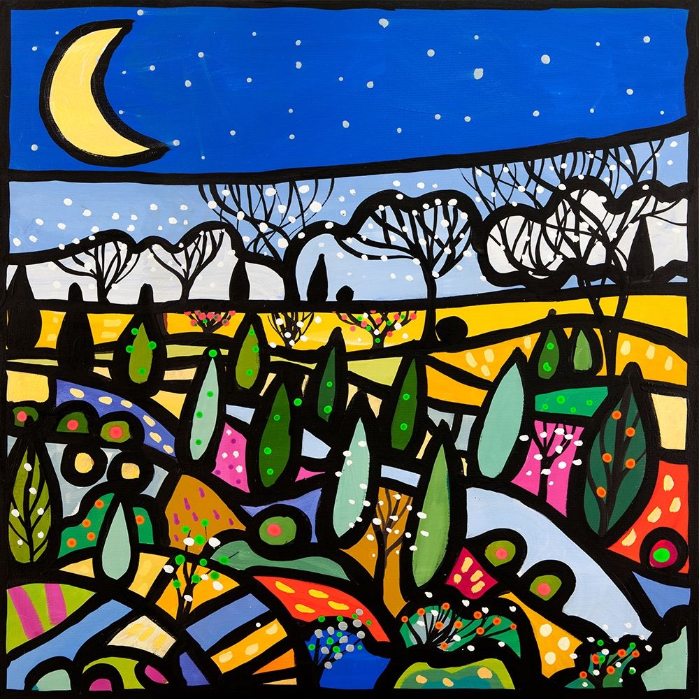 Lucciole a primavera art print by Wallas for $57.95 CAD