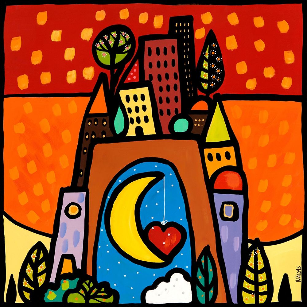 Larco degli innamorati art print by Wallas for $57.95 CAD