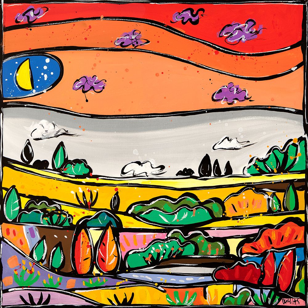 Parata di colori art print by Wallas for $57.95 CAD