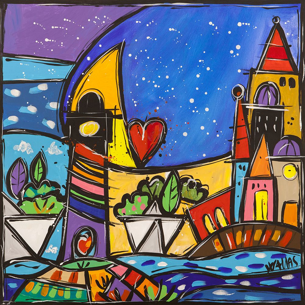 In-Controluna art print by Wallas for $57.95 CAD