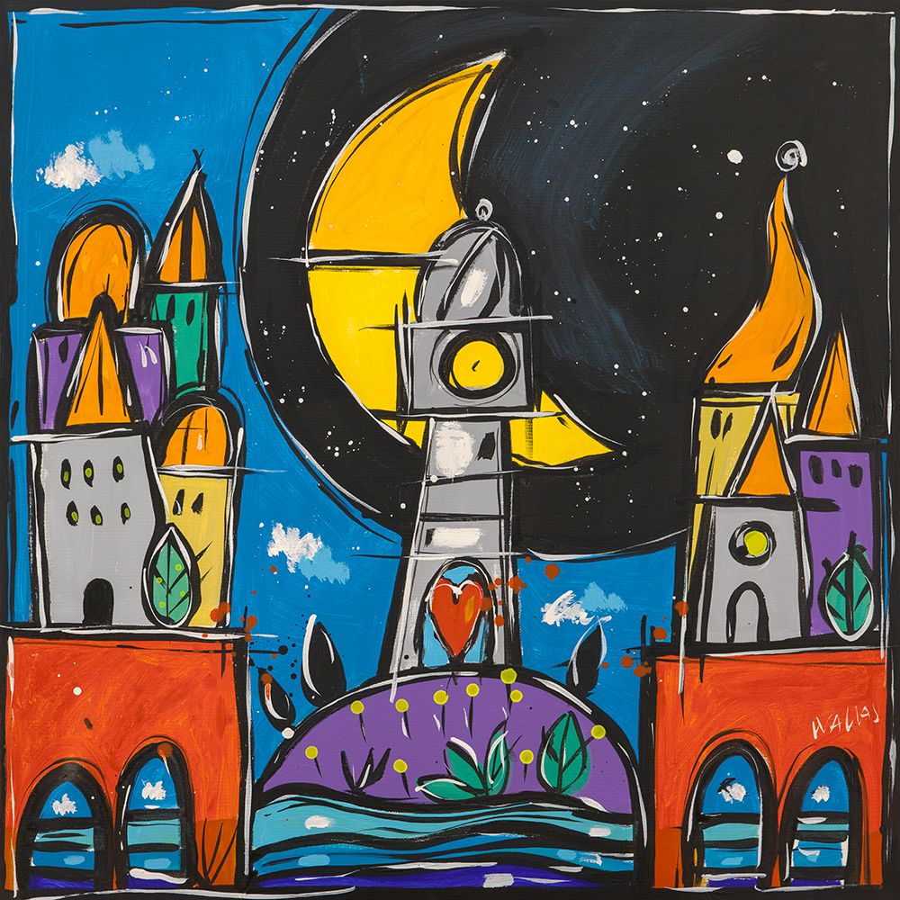 Ponti Rossi art print by Wallas for $57.95 CAD