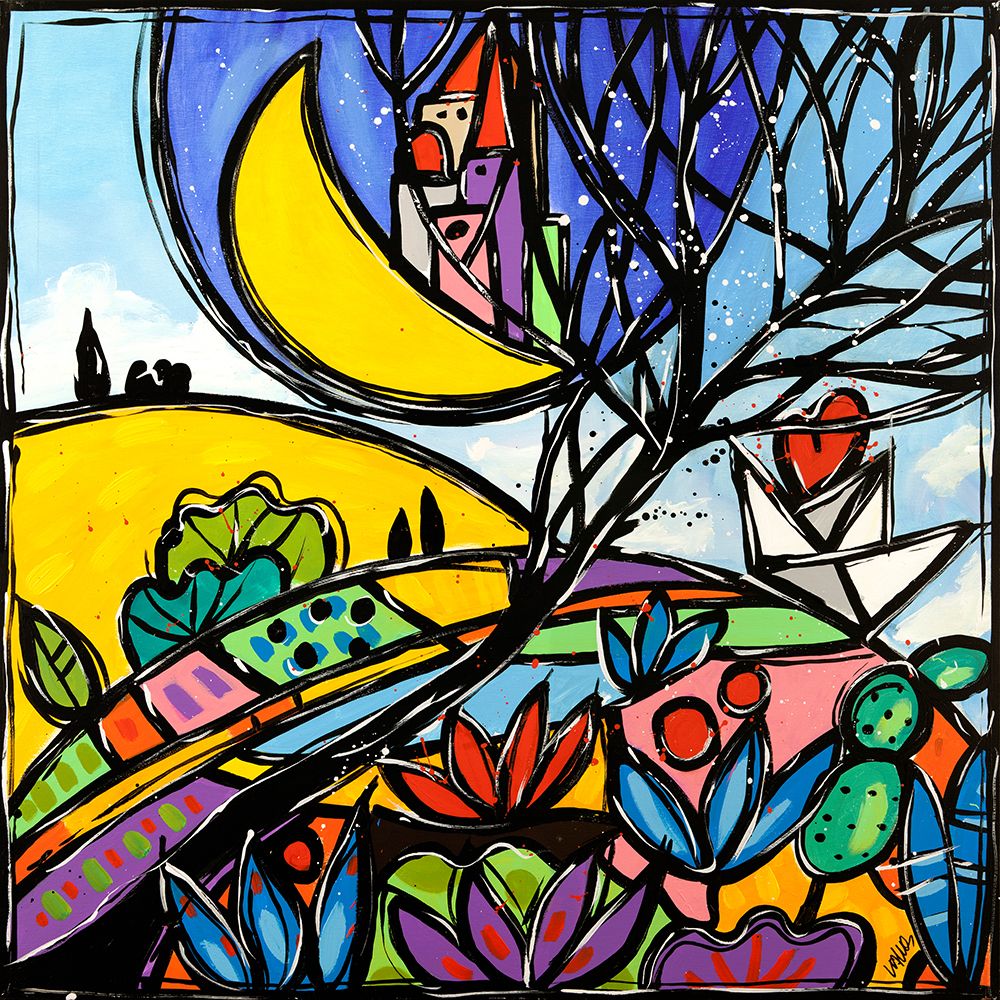 Estate art print by Wallas for $57.95 CAD