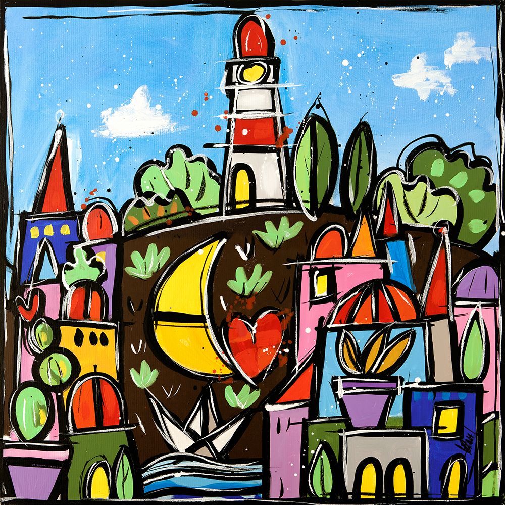 Il guardiano del tempo art print by Wallas for $57.95 CAD