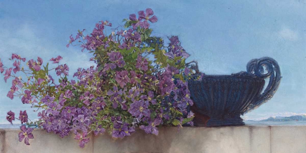 An eloquent silence art print by Sir Lawrence Alma-Tadema for $57.95 CAD