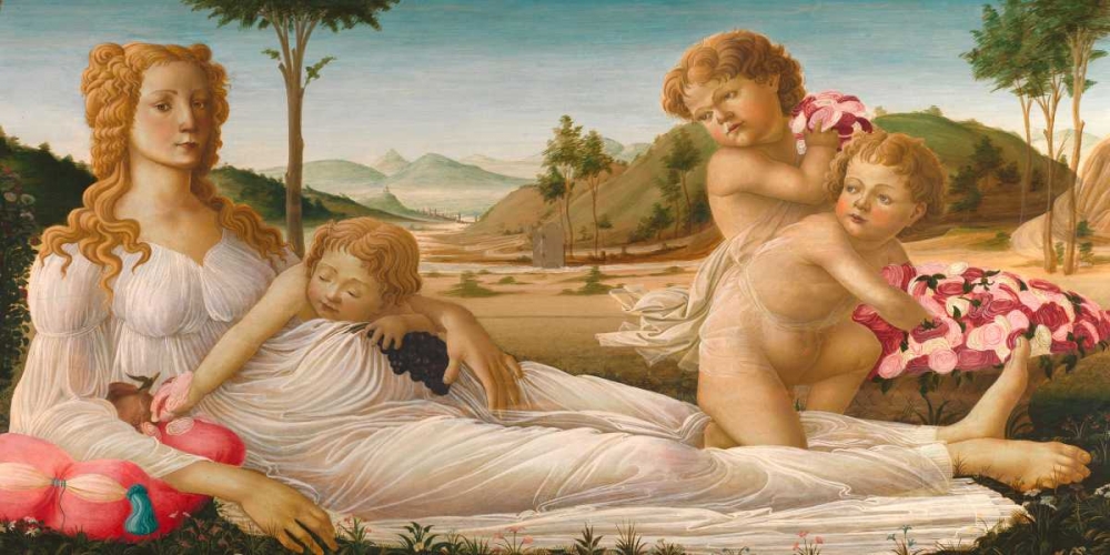 An Allegory art print by After Botticelli for $57.95 CAD