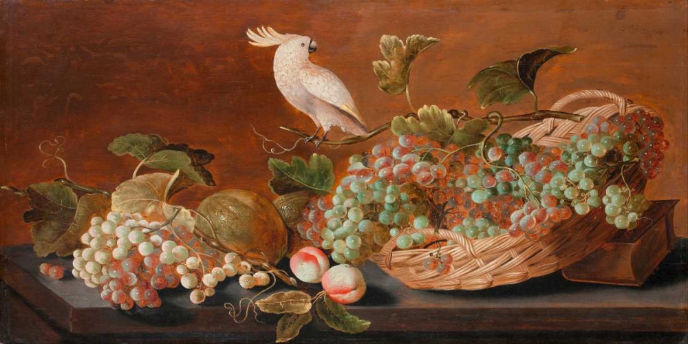 Still Life with Parrot art print by Roelof Koets for $57.95 CAD