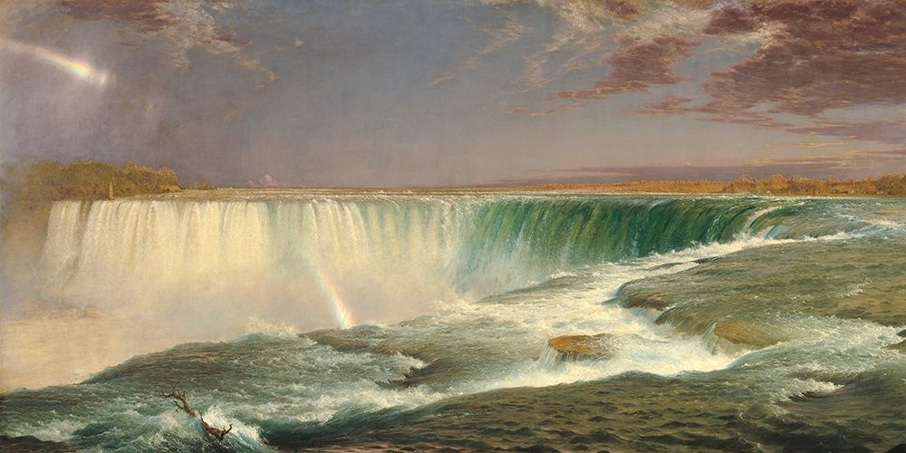 Niagara art print by Frederic Edwin Church for $57.95 CAD