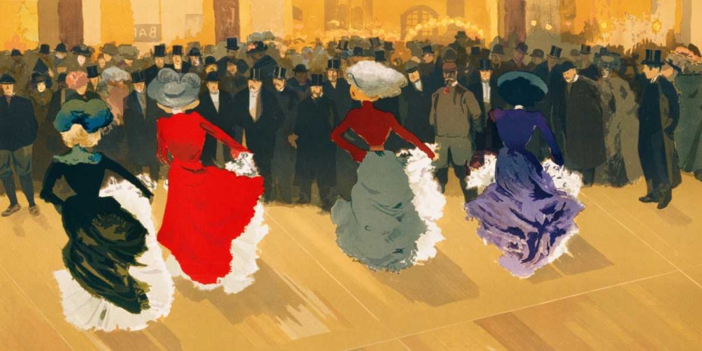 Les Danseuses art print by Abel Truchet for $57.95 CAD