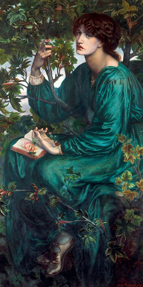 The Day Dream, 1880 art print by Dante Gabriel Rossetti for $57.95 CAD