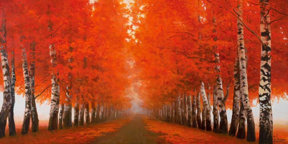 Viale di betulle art print by Adriano Galasso for $57.95 CAD