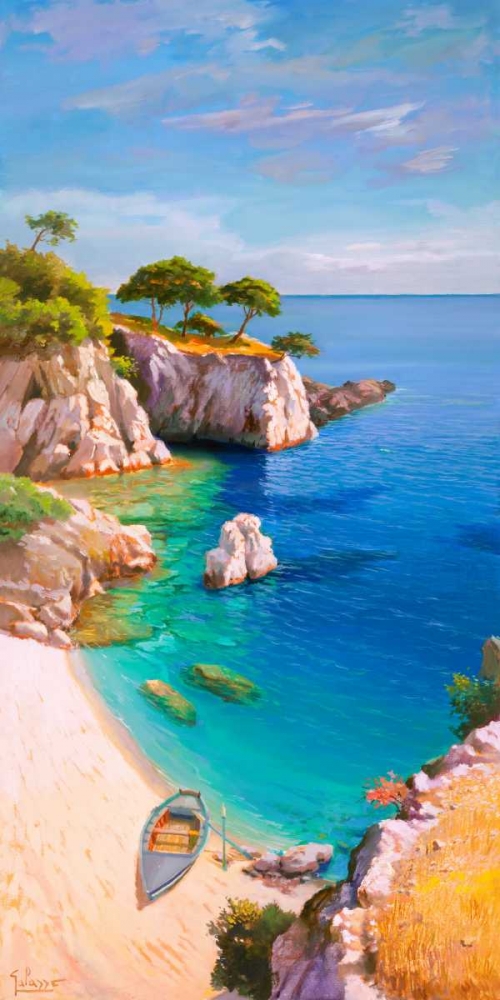 Caletta nel sole art print by Adriano Galasso for $57.95 CAD