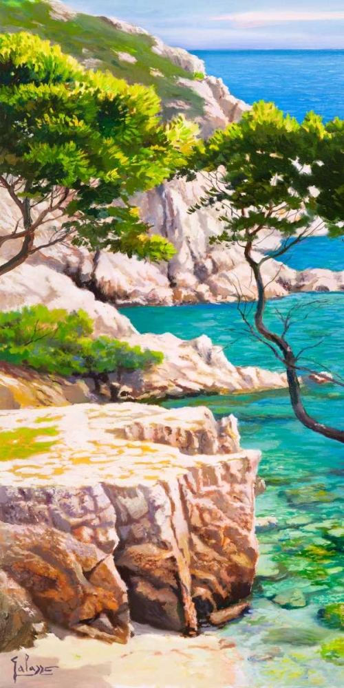 Lavandou I art print by Adriano Galasso for $57.95 CAD