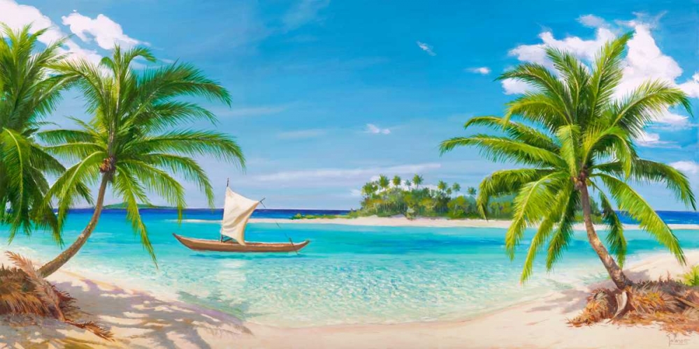 Baia tropicale art print by Adriano Galasso for $57.95 CAD
