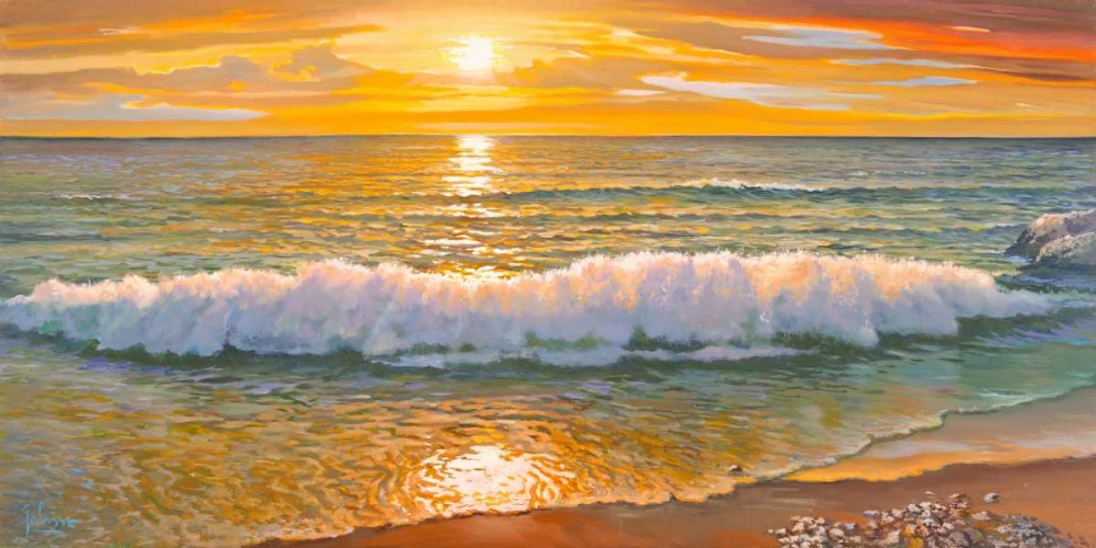 Onda della sera art print by Adriano Galasso for $57.95 CAD