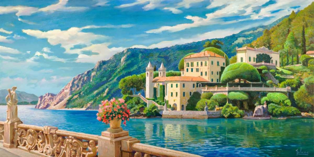 Villa sul lago art print by Adriano Galasso for $57.95 CAD