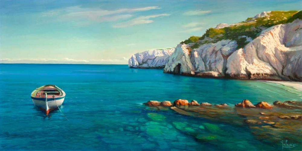 Caletta mediterranea art print by Adriano Galasso for $57.95 CAD