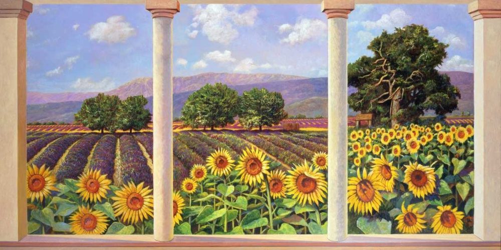 Finestra sui girasoli art print by Andrea Del Missier for $57.95 CAD