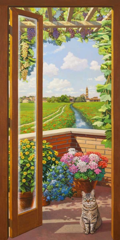 Finestra sulla campagna art print by Andrea Del Missier for $57.95 CAD
