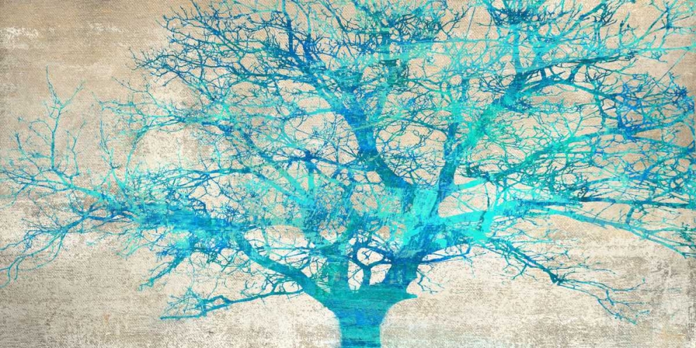 Turquoise Tree art print by Alessio Aprile for $57.95 CAD