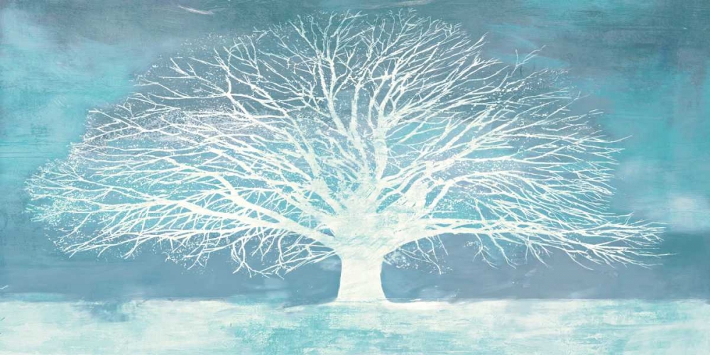 Aquamarine Tree art print by Alessio Aprile for $57.95 CAD