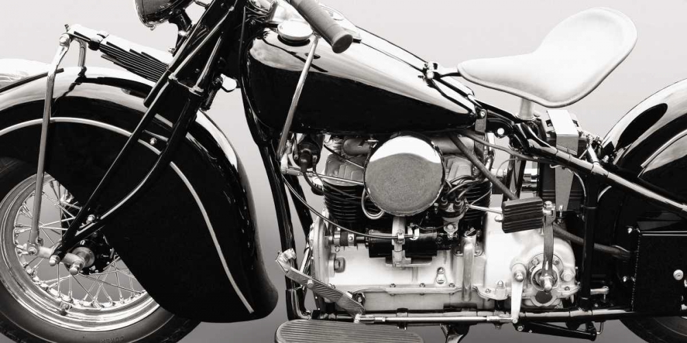 Vintage American bike art print by Gasoline Images for $57.95 CAD