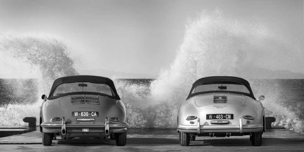 Ocean Waves breaking on Vintage Beauties art print by Gasoline Images for $57.95 CAD