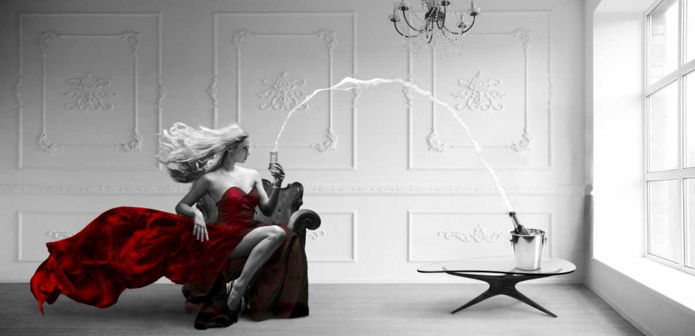 Champagne Zoom art print by Julian Lauren for $57.95 CAD