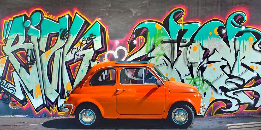 Iconic street art II art print by Gasoline Images for $57.95 CAD