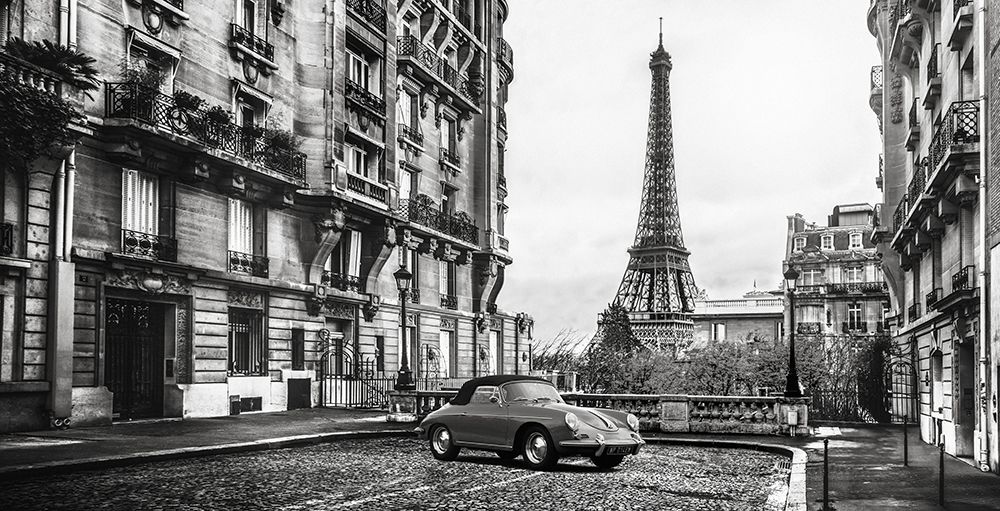 Roadster in Paris art print by Gasoline Images for $57.95 CAD