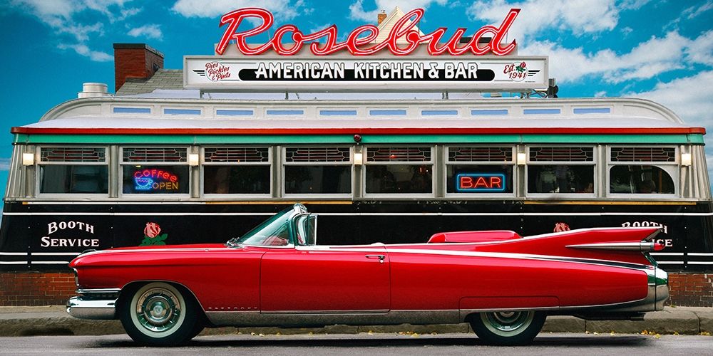 Vintage Beauty and Diner art print by Gasoline Images for $57.95 CAD
