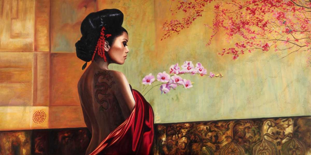 Wild Orchid art print by Pierre Benson for $57.95 CAD