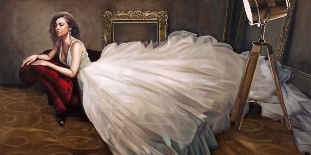The White Dress art print by Pierre Benson for $57.95 CAD