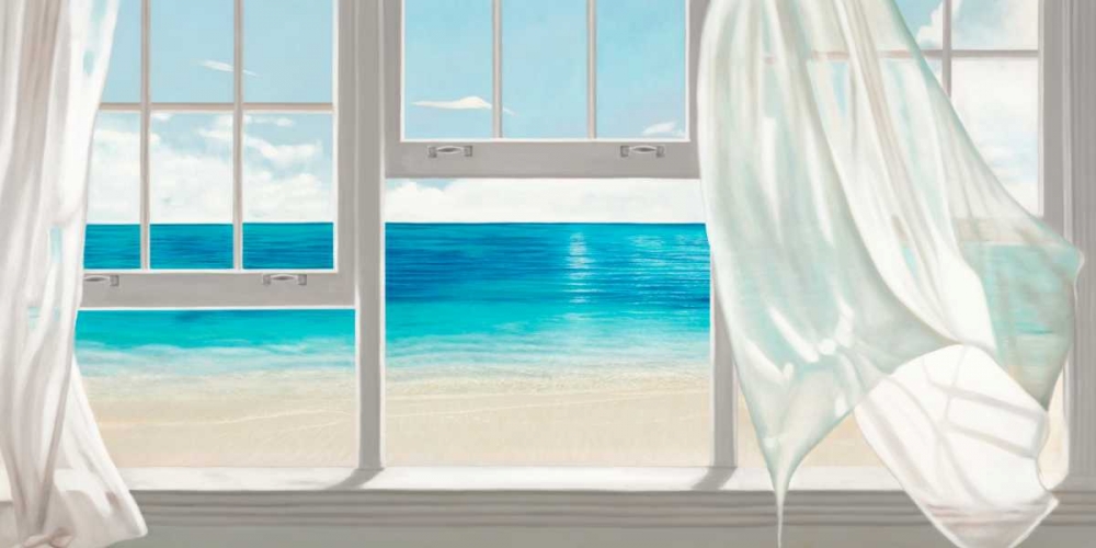 Emerald Seascape art print by Pierre Benson for $57.95 CAD