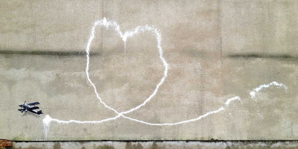 Rumford Street-Liverpool (graffiti attributed to Banksy) art print by Anonymous for $57.95 CAD