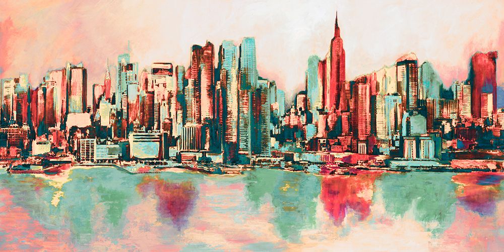 Velvet Skyline art print by Claude Becaud for $57.95 CAD