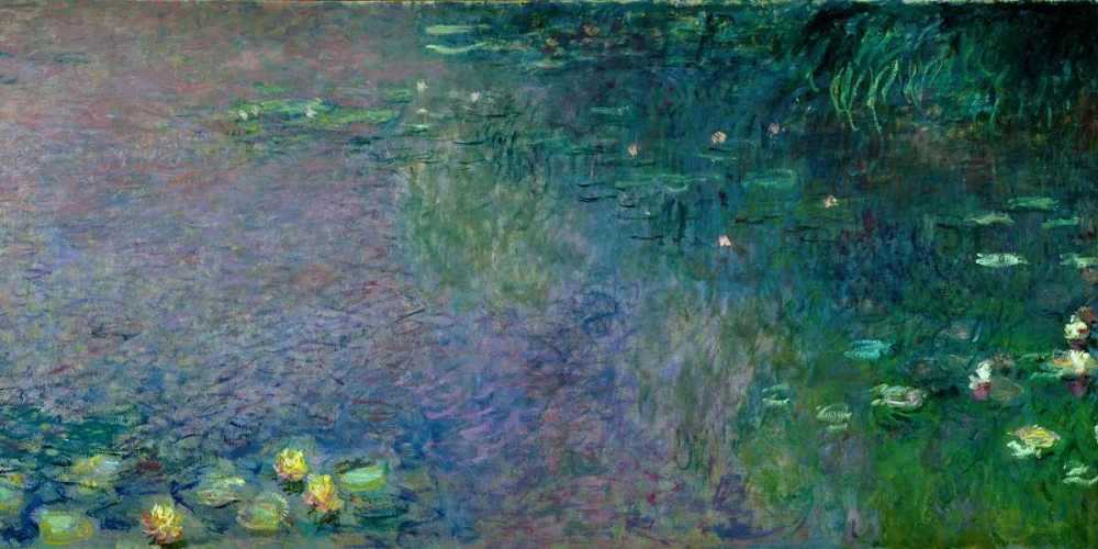 Morning (detail II) art print by Claude Monet for $57.95 CAD