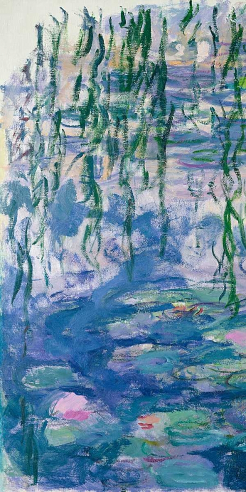 Waterlilies I art print by Claude Monet for $57.95 CAD