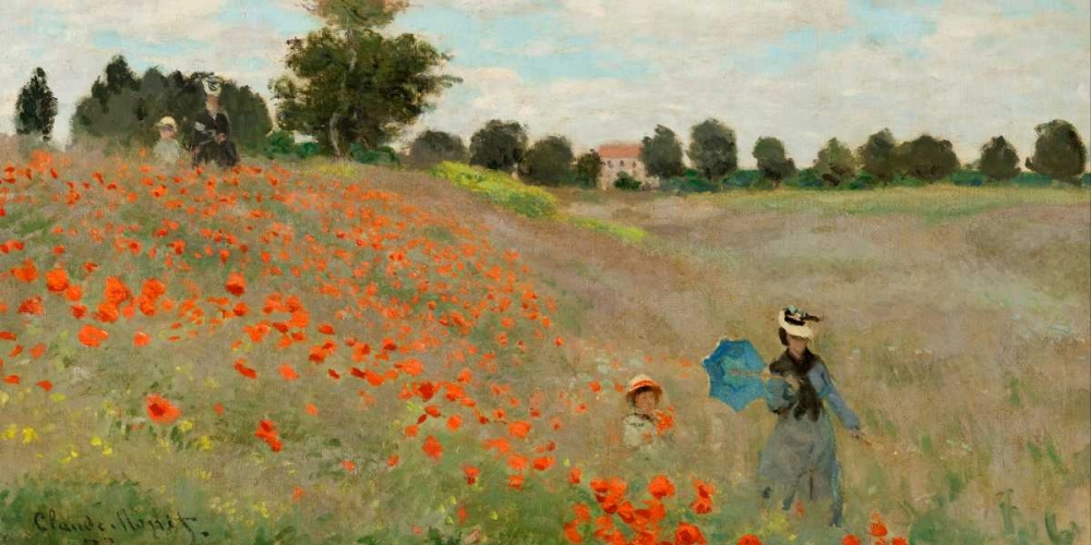 Coquelicots art print by Claude Monet for $57.95 CAD