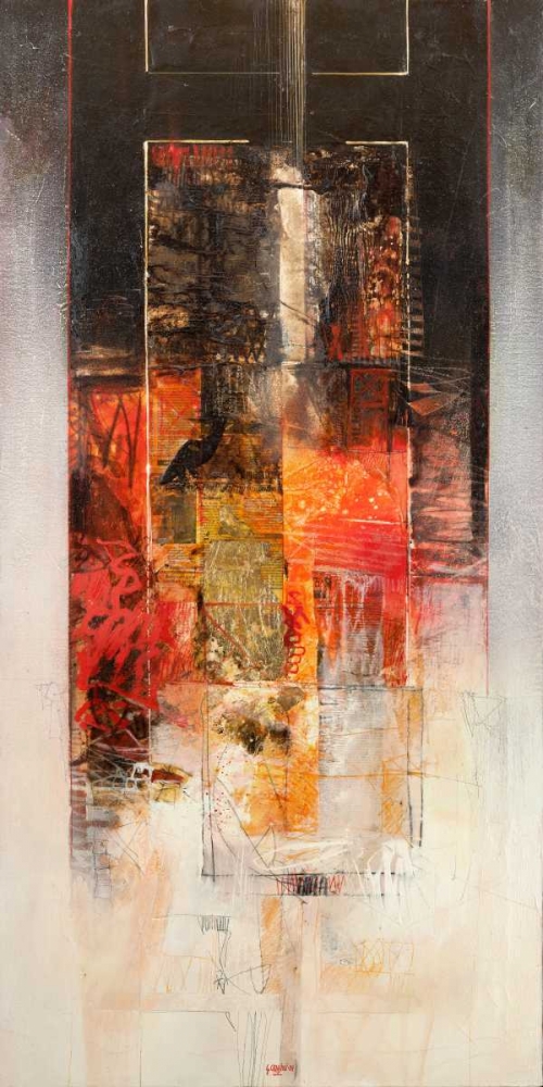 Sinfonia in rosso art print by Giuliano Censini for $57.95 CAD